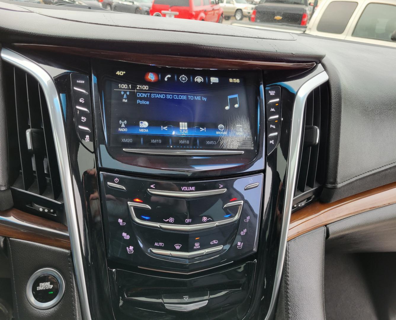 2018 Black /Black Cadillac Escalade ESV (1GYS4HKJ4JR) with an 6.2L V8 engine, 10 Speed Auto transmission, located at 450 N Russell, Missoula, MT, 59801, (406) 543-6600, 46.874496, -114.017433 - Beautiful Black Caddy SUV. 4 Wheel Drive. 6.2L V8 Engine. 10 Speed Automatic Transmission. 3rd Row Seating. Heated and Cooled Leather Seats. Navigation. Bluetooth. Backup Camera. Runningboards. Air Cruise Tilt. Power Windows and Locks. - Photo#12